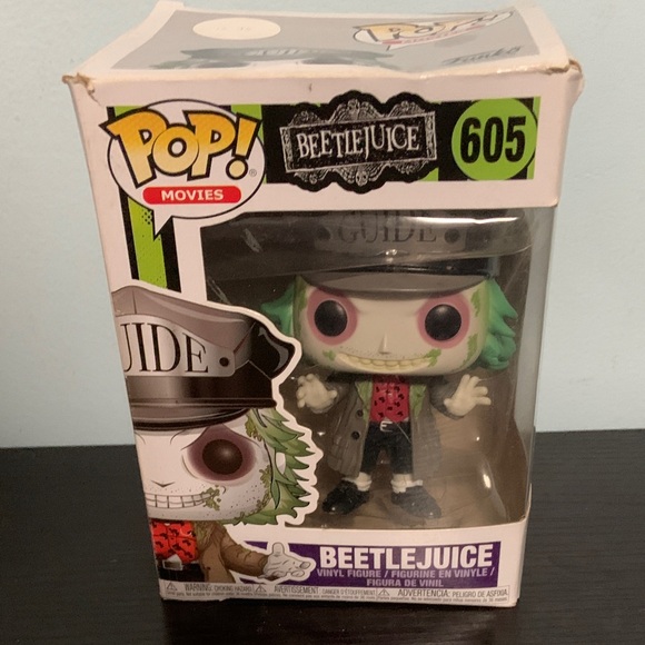 Beetlejuice #605 Funko Collectible Pop! - Picture 1 of 6